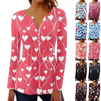 Рубашки с длинным рукавом для женщин, модные осенние нарядные повседневные блузки, модные плиссированные туники, топы для леггинсов Love L чёрный