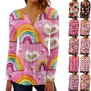 Рубашки с длинным рукавом для женщин, модные осенние нарядные повседневные блузки, модные плиссированные туники, топы для леггинсов Love M чёрный