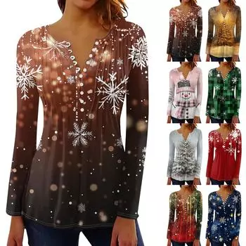 Рубашки с длинным рукавом для женщин, осенняя мода, нарядные повседневные блузки, модные плиссированные туники, топы для леггинсов, Рождество XXXL розовый