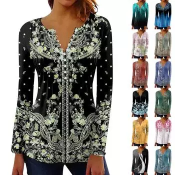 Рубашки с длинным рукавом для женщин, осенняя мода, нарядные повседневные блузки, модные плиссированные туники, топы для леггинсов XXL