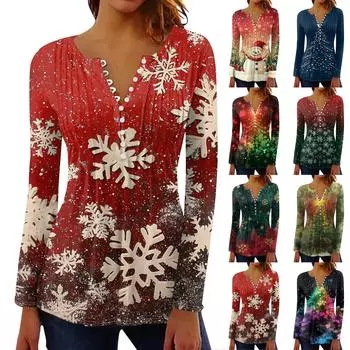 Рубашки с длинным рукавом для женщин, осенняя мода, нарядные повседневные блузки, модные плиссированные туники, топы для леггинсов XXXL красный