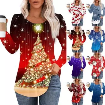 Рубашки с длинным рукавом для женщин, топы, нарядные повседневные блузки, плиссированные топы-туники с круглым вырезом S розовый