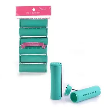 Rubber Band Hair Clip Styling Hair Tool Perm Rod Curling Curler Hair Roller Hairdressing Maker 2.5cm-6pcs