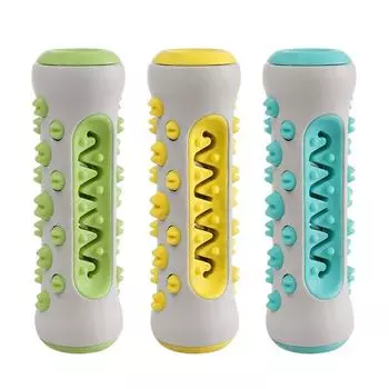 Rubber Dog Molar Toothbrush Toys Chew Cleaning Teeth Safe Puppy Dental Care Soft Pet Cleaning Toy Supplies Pet accessories