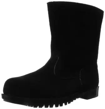 Rubber Industries Safety shoes for welding furnace short boots HR208 Black JP [Noguchi (formerly Nosax) work, Men s JP27.5cm (27.5cm) чёрный