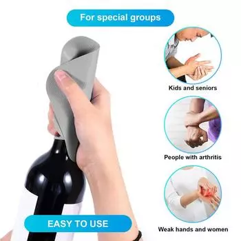 Rubber Jar Opener Gripper Pad Multifunctional Kitchen Coaster Easy Grip For Opening Jars And Bottle Lids