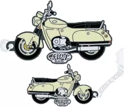 Rubber key chain [Suzuki/suzuki] GSX-S1000GT