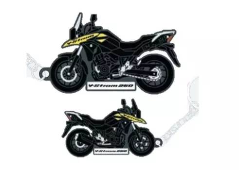 Rubber key chain V Strom 250 [Suzuki/suzuki]