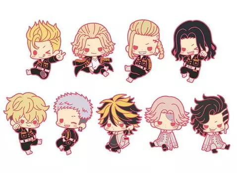 Rubber Strap Collection Tokyo Revengers 1BOX 10 pieces Total 9 types GW638
