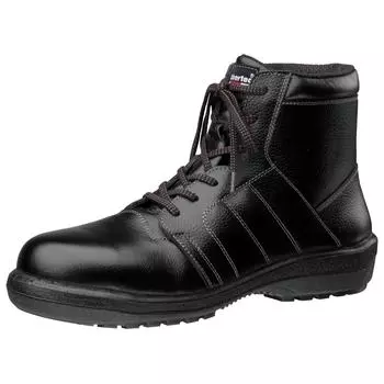 Rubber Tech Safety JIS Medium Knit Regular Wide cm [Midori Anzen] Shoes, Standard, Shoes, Work, Toebox, Anti-Slip, Anti-Stumbling RT722N, Black, 26.5 чёрный