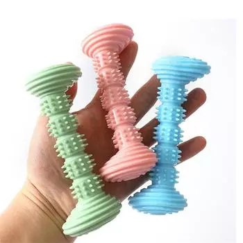 Rubber Toys Teeth Cleaning Non-toxic 73 ± 10g Highest Evaluation Tpr Strongly Recommended Durable Puppy Teething Toy Molar Toy