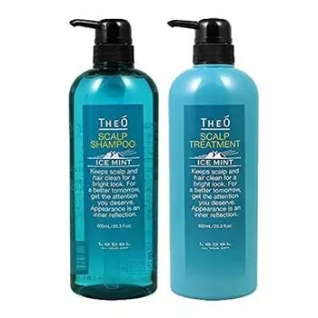 Rubel Geo Scalp Shampoo Ice Mint 600 мл Лечение 600 мл Набор Увлажнение +