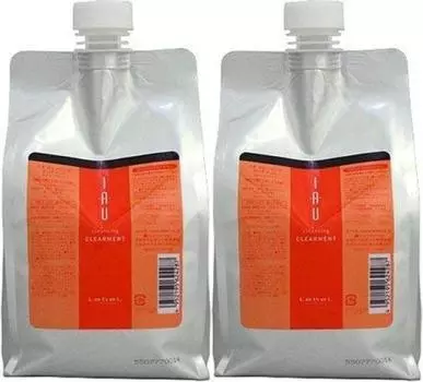 Rubel Io Cleansing Clearment 1000 мл Шампунь Сменный блок [Набор 2] оранжевый