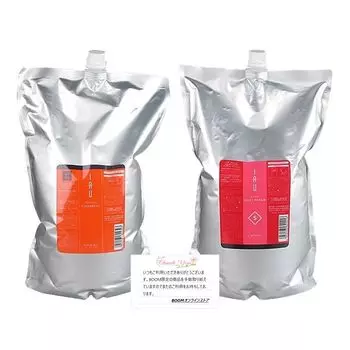 Rubel Io Очищающий шампунь Clearment Io Cream Silky Repair Treatment 2500 мл Сменный набор и