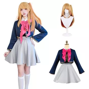 Руби Хосино Косплей с Руми Хосино Косплей Взрослые Культурные События Сценическая Одежда Парик [Kamizu Ryohin] Парик, Костюм, Костюм, Фестиваль, Костюм, (Рубин