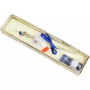 Rubinato Glass Pen Ink Set Blue 28/ALF+INK #21 синий