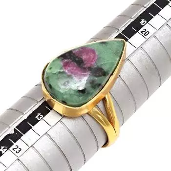 Ruby Zoisite Gemstone Handmade Silver Jewelry 12