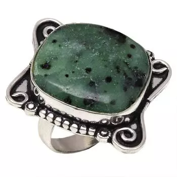 Ruby Zoisite Gemstone Handmade Silver Jewelry 8