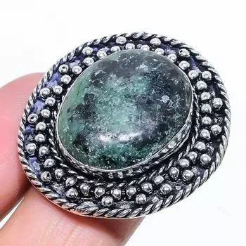 Ruby Zosite Lab-Created Handmade 925 Sterling Silver Jewelry Ring Size 7 j5R33