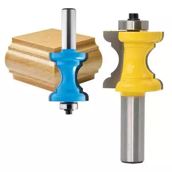 Ручка 1/2 Ручка 1/4 Нож с вогнутым носом Гравировальный станок Деревообрабатывающий нож Линейный нож для стола и стула Дуговой нож Гравировальный станок для кромки двери 1/2