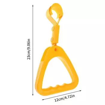 Ручка автобуса Ручка автомобиля Подвесное кольцо Ремешок для руки Треугольная ручка Аксессуары Запасные части Профессиональные Удобные Сборка Прочные