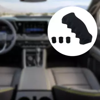 Ручка автоматического переключения передач Автомобильная ручка Удобная рукоятка Многофункциональная Прочное руководство чёрный