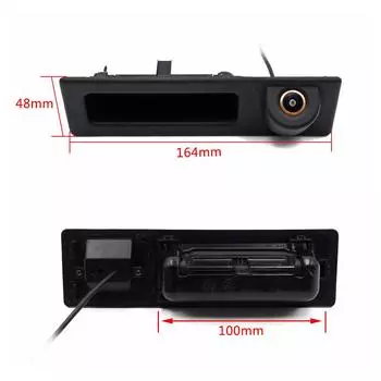 Ручка багажника камера заднего вида автомобиля автоматическая парковка для BMW 5 серии F10 F11/ 3 серии F30 F31 F32/X3 F25/X4 F26/X5 F15/X6 F16 золотой