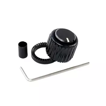 Ручка блокировки LokNob большая пластиковая черная D Addario PW-LNL-01B []