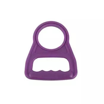 Ручка бутылки с водой, утолщенное большое ведро для подъема воды с противоскользящим держателем синий