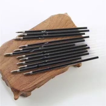 Ручка черная школьные принадлежности 0,7 мм сменный стержень для письма ручка сменный стержень шариковая ручка ручка-роллер синий