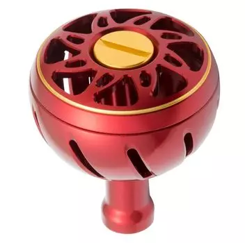 Ручка Daiwa SLP Works SLPW, алюминиевая круглая ручка L для электрических и двухосевых катушек, красная катушка красный