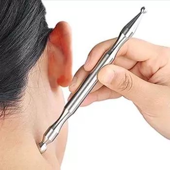 Ручка для акупунктуры из нержавеющей стали Dredge Meridians Ручка для массажа лица унисекс 1pc