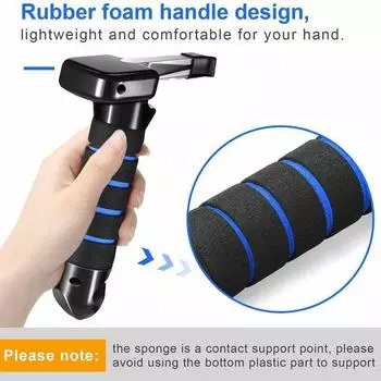 Ручка для автомобиля трость для пожилых людей Дверной подлокотник Вспомогательная ручка Легкая ручка для двери автомобиля для пожилых людей Портативная вспомогательная ручка для людей с ограниченной подвижностью синий