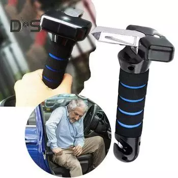 Ручка для автомобиля, трость, подлокотник для двери, вспомогательная ручка для автомобиля для пожилых людей, переносная ручка для автомобиля, помогающая выйти из автомобиля, легкая ручка для двери автомобиля для пожилых людей красный