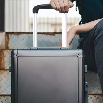 Ручка для багажа, выдвижной стержень, дорожный чемодан, сумка на колесиках, портативный сменный чемодан 20inch