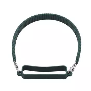 Ручка для бутылки с водой, ремень для переноски бутылки с водой, мягкий, прочный силикон для большинства бутылок объемом 8-40 унций, для аксессуаров для чашек белый