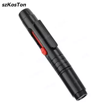 Ручка для чистки объективов с выдвижной мягкой щеточкой для зеркальных камер, телескопов и чувствительной электроники, инструмент для чистки оптики