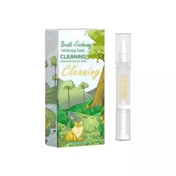 Ручка для чистки зубов питомца, Устраняет запах изо рта, Уменьшает зубной налет, Освежает дыхание, Дизайн в форме ручки(3мл) One Size