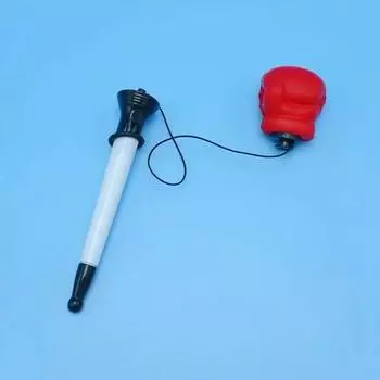 Ручка для декомпрессии Bounce, гладкая гелевая ручка для письма, боксерские перчатки, шариковая ручка для подписи, забавные стационарные офисные принадлежности белый/красный