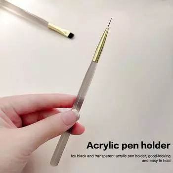 Ручка для дизайна ногтей Наращивание ногтей УФ-гелем Кисть для рисования деталей Инструменты для ногтей Любители нейл-арта своими руками 1