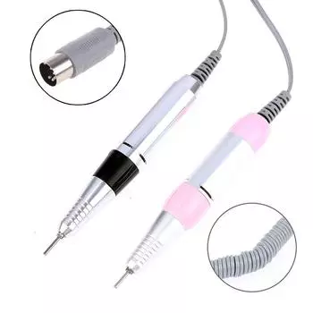 Ручка для дрели для ногтей из алюминиевого сплава, 30000 об/мин, ручка для дрели DC12V чёрный