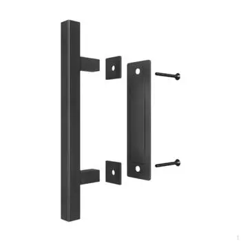 Ручка для двери амбара, ручка-скоба в стиле рустик, раздвижная для ворот сарая дома