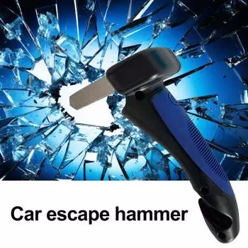 Ручка для двери автомобиля со светодиодной подсветкой 4-в-1 Автоматический поручень Трость красный черный