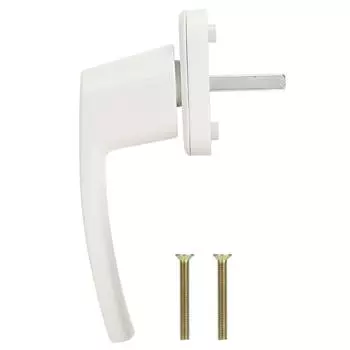 Ручка для двери из алюминиевого сплава с круглым основанием для плоского открывания пластикового стального дверного окна