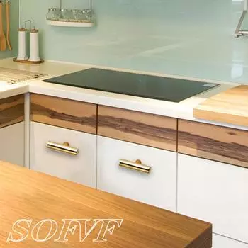 Ручка для двери шкафа из цельного алюминиевого сплава, ручка для двери ящика шкафа