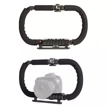 Ручка для фотосъемки, U-образный ручной стабилизатор, крепление для спортивной камеры, ручки U-образной формы