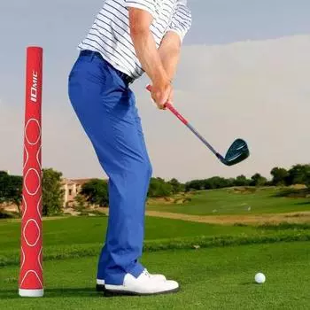 Ручка для гольф-клюшки Профессиональная тренировка в гольфе Всепогодный контроль Прочная ручка из термопластичного полиэтилена Ручка для тренировки качелей клюшки Принадлежности для гольфа чёрный