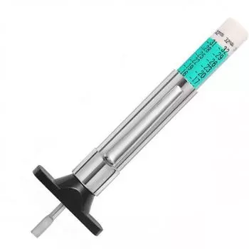 Ручка для измерения глубины протектора шины 0-25 мм, измеритель глубины протектора зеленой шины