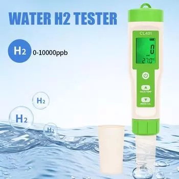 Ручка для измерения содержания хлора в воде 4 в 1 Ручка для измерения содержания хлора в бассейне разноцветный