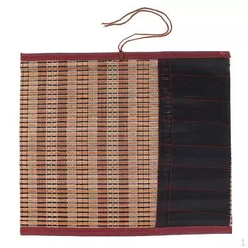 Ручка для каллиграфии, держатель для кисти, чехол, сумка, занавеска, бамбук